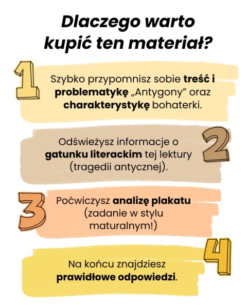 "Antygona" - sprawdzian z lektury
