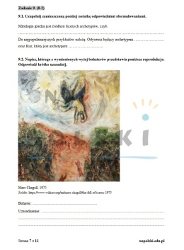 Antyk - test historycznoliteracki