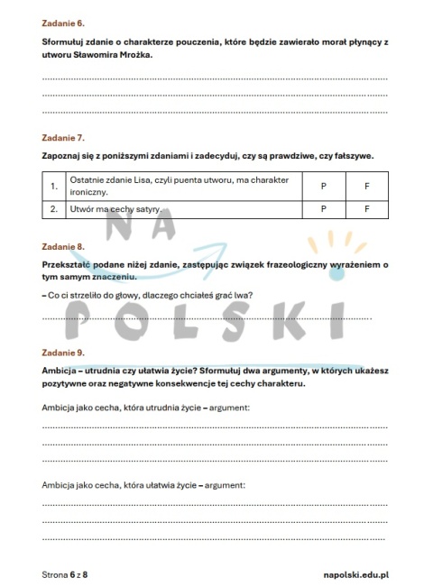 "Artysta" - materiał ćwiczeniowy do egzaminu ósmoklasisty "Artysta" - materiał ćwiczeniowy do egzaminu ósmoklasisty