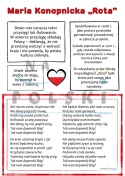 "Rota" Marii Konopnickiej - tekst z opracowaniem