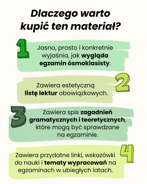 Przewodnik po egzaminie ósmoklasisty z polskiego w 2027 r. - najważniejsze informacje, lista lektur i zagadnień gramatycznych