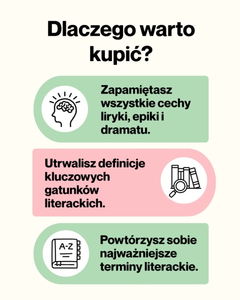 Sprawdzian z rodzajów i gatunków literackich